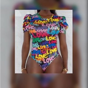 Graffiti Bodysuit
